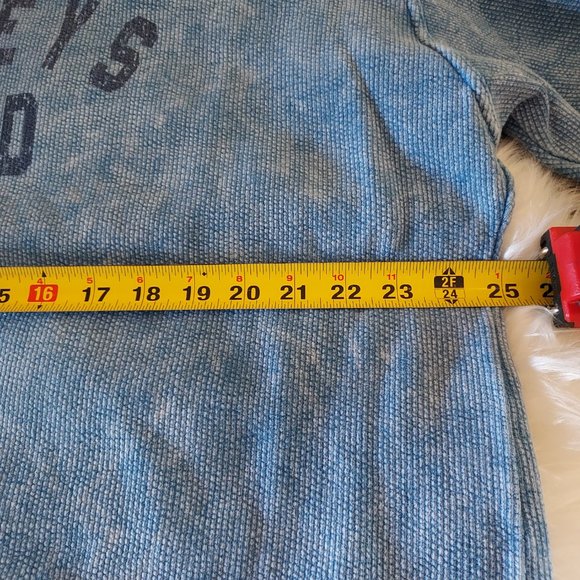 Guava Beach Resortwear: 100% Cotton Waffle Sweatshirt : Size L - Picture 4 of 7